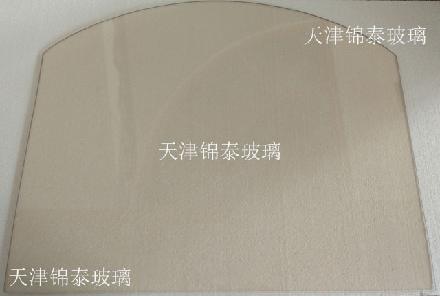 圓弧形壁爐玻璃