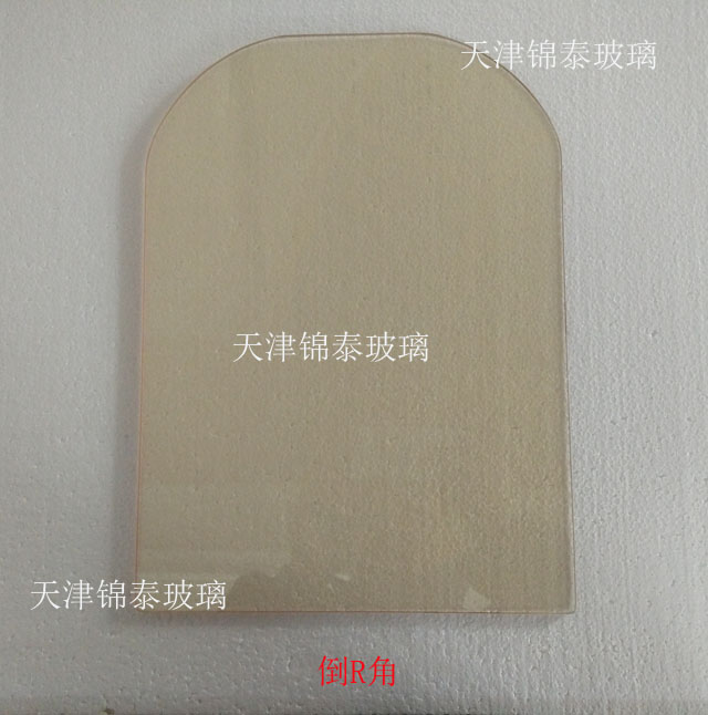 弧形壁爐玻璃